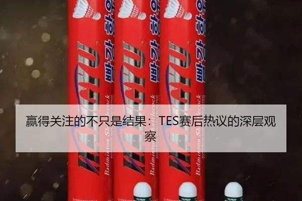 赢得关注的不只是结果：TES赛后热议的深层观察
